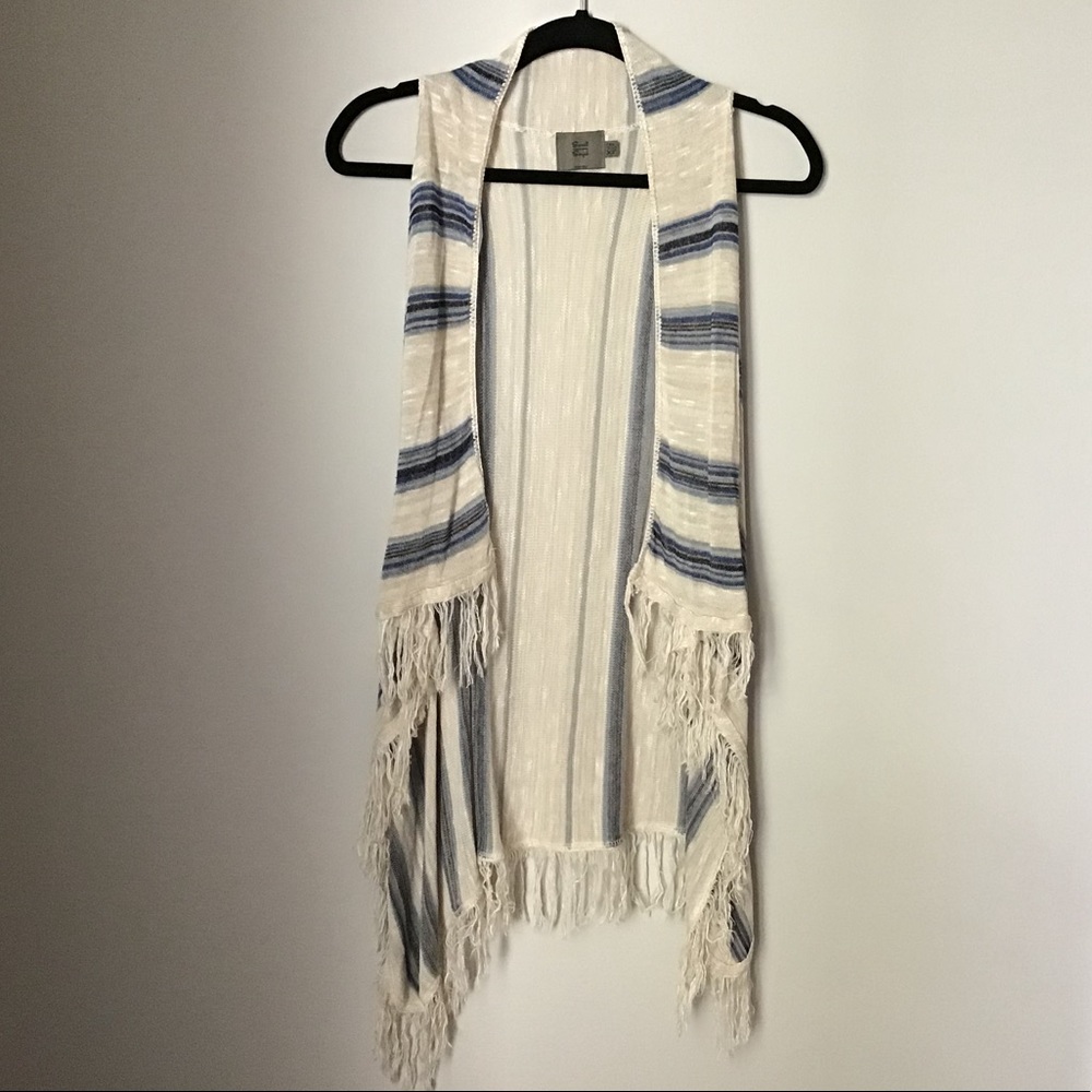 Sweet N Sinful New York Long Boho Fringe Vest
